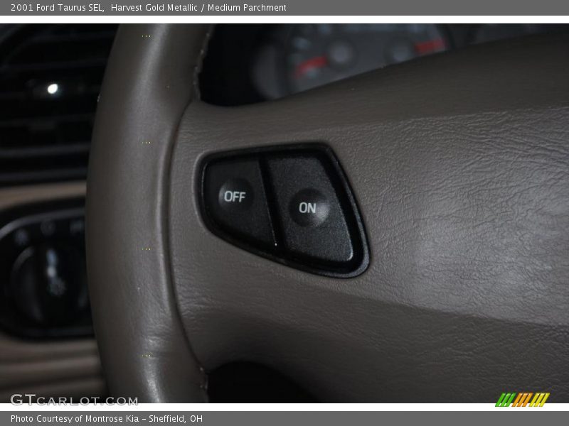 Harvest Gold Metallic / Medium Parchment 2001 Ford Taurus SEL