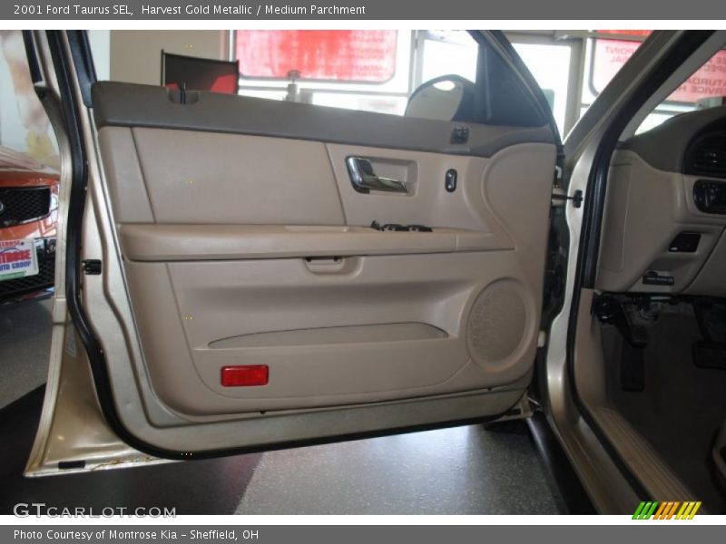 Harvest Gold Metallic / Medium Parchment 2001 Ford Taurus SEL