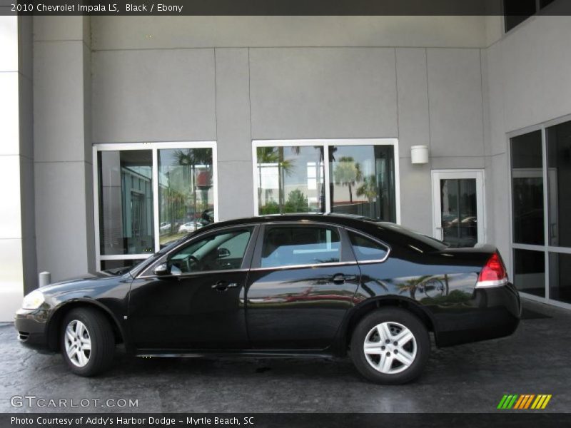 Black / Ebony 2010 Chevrolet Impala LS