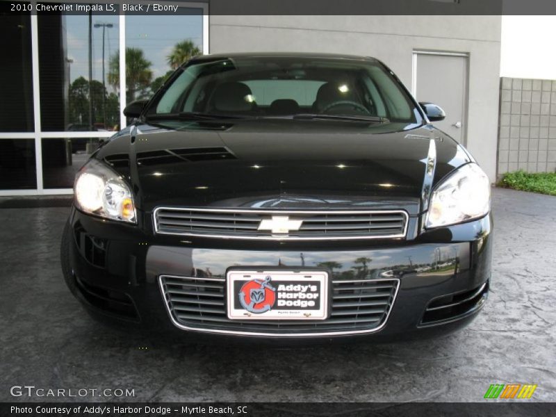 Black / Ebony 2010 Chevrolet Impala LS