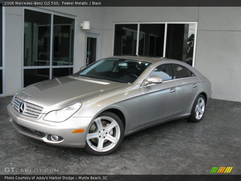 Pewter Metallic / Black 2006 Mercedes-Benz CLS 500