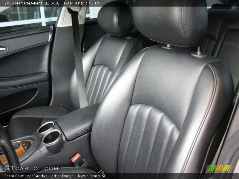 Pewter Metallic / Black 2006 Mercedes-Benz CLS 500