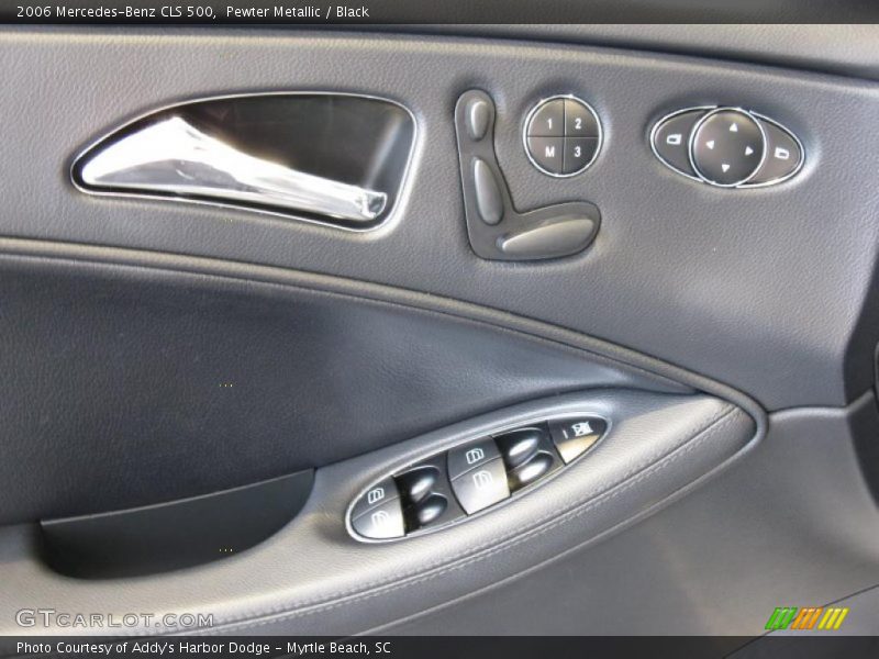 Pewter Metallic / Black 2006 Mercedes-Benz CLS 500