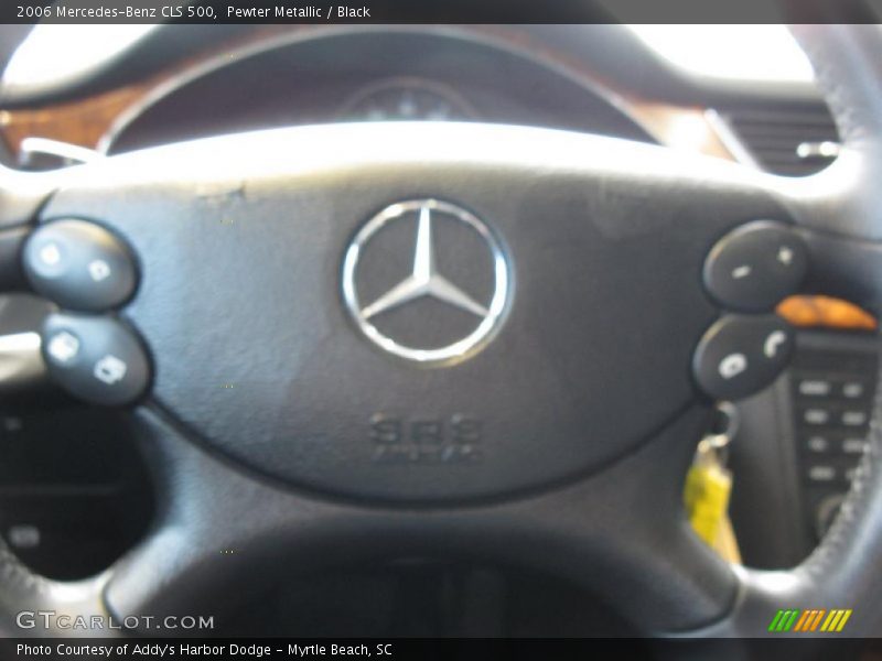 Pewter Metallic / Black 2006 Mercedes-Benz CLS 500