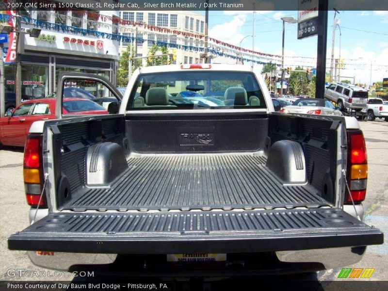 Silver Birch Metallic / Dark Titanium 2007 GMC Sierra 1500 Classic SL Regular Cab