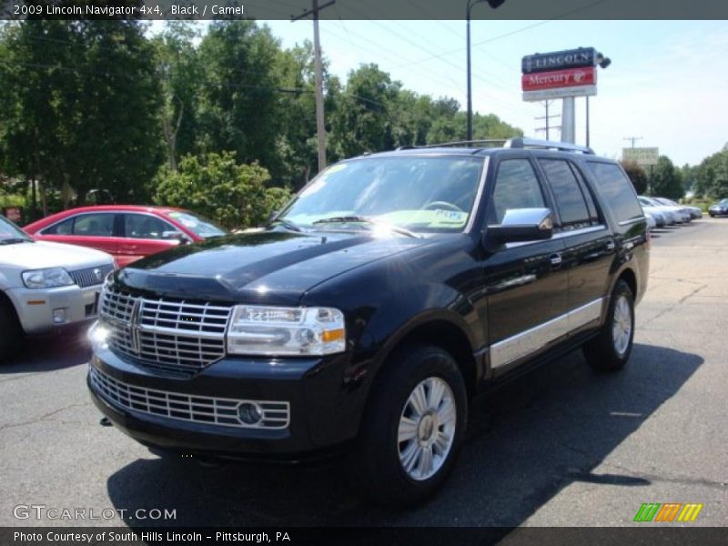 Black / Camel 2009 Lincoln Navigator 4x4
