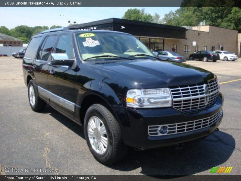 Black / Camel 2009 Lincoln Navigator 4x4