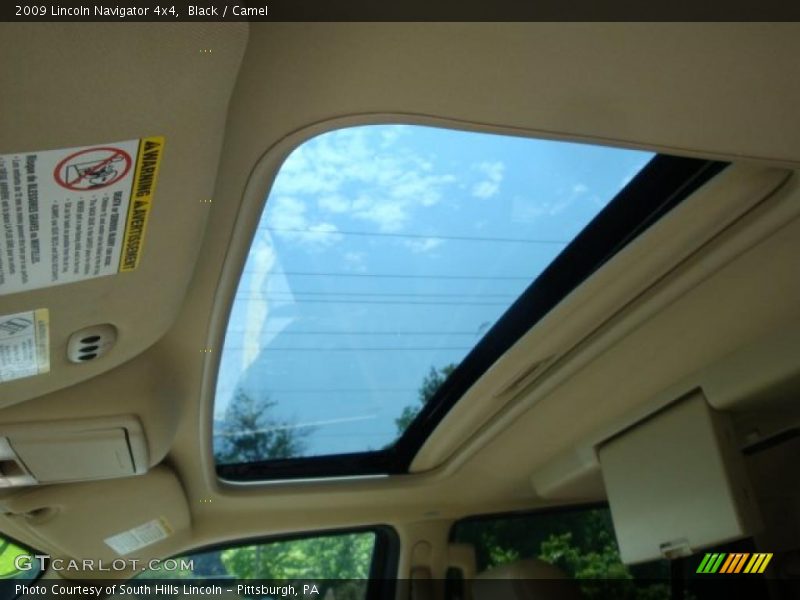 Black / Camel 2009 Lincoln Navigator 4x4