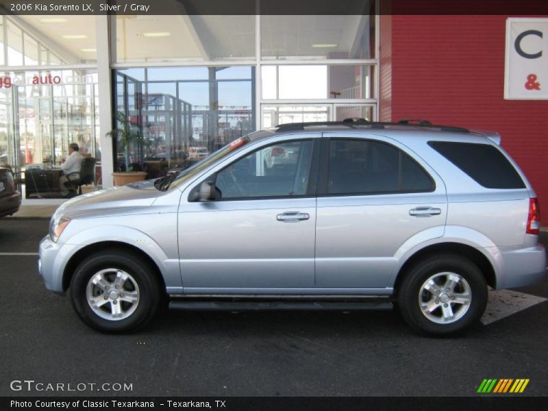 Silver / Gray 2006 Kia Sorento LX