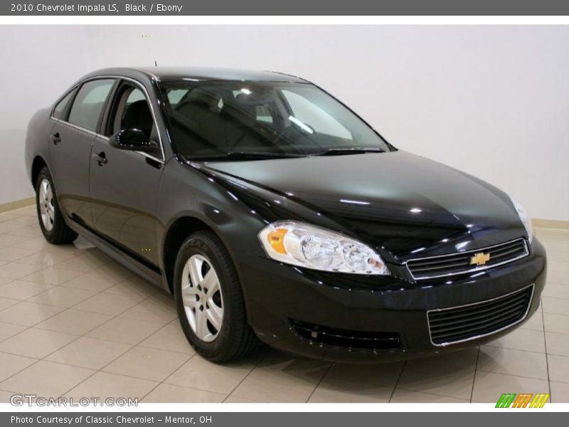 Black / Ebony 2010 Chevrolet Impala LS