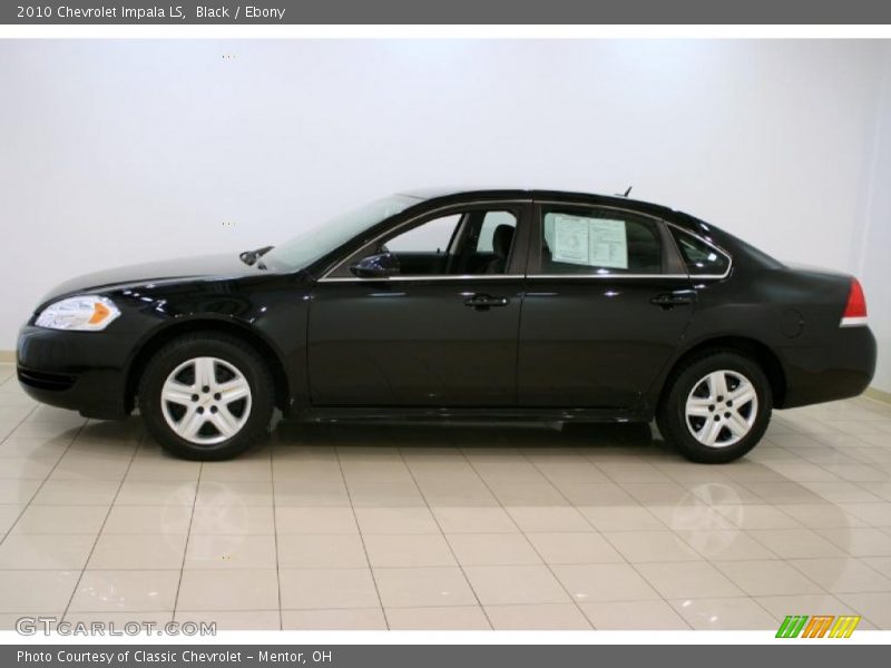 Black / Ebony 2010 Chevrolet Impala LS