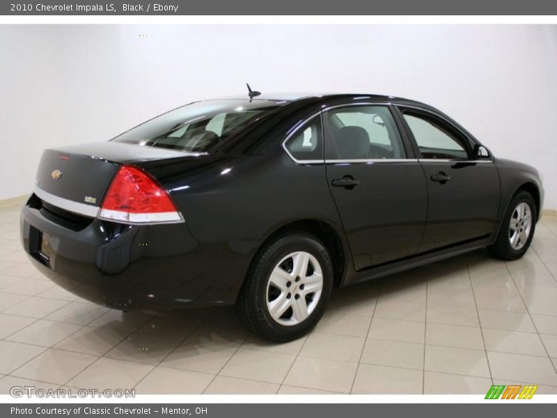Black / Ebony 2010 Chevrolet Impala LS