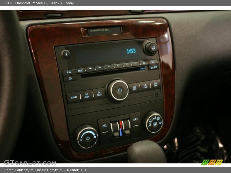 Black / Ebony 2010 Chevrolet Impala LS