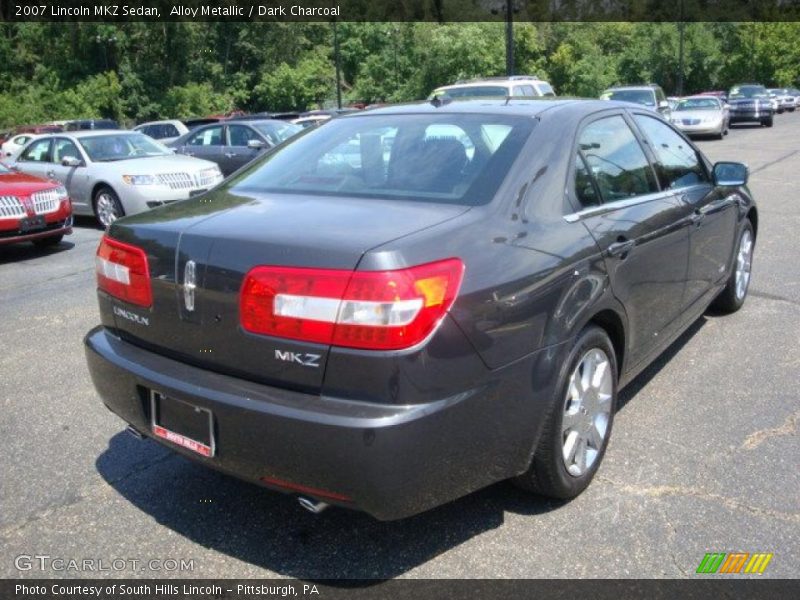 Alloy Metallic / Dark Charcoal 2007 Lincoln MKZ Sedan