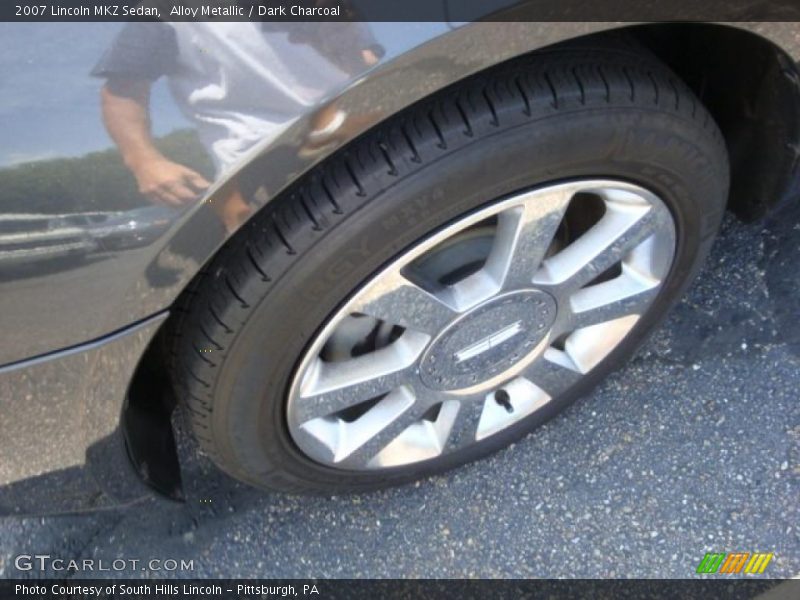 Alloy Metallic / Dark Charcoal 2007 Lincoln MKZ Sedan