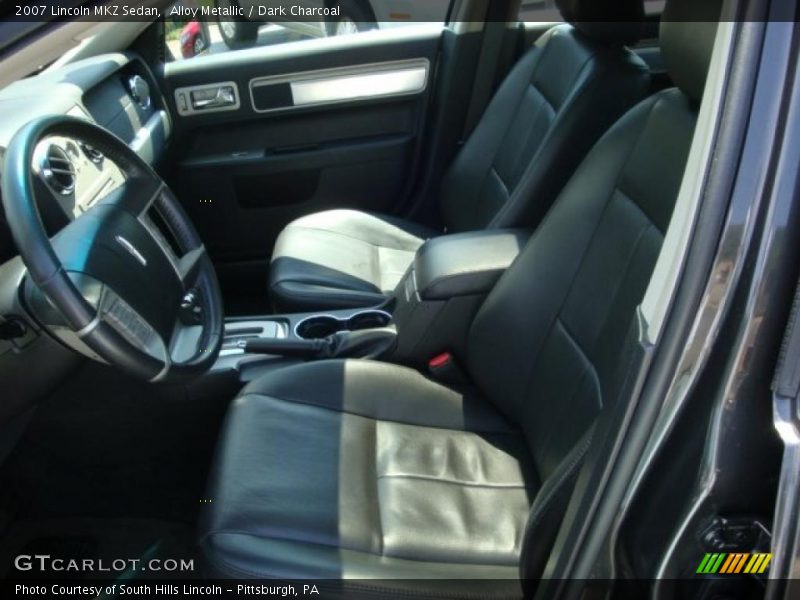 Alloy Metallic / Dark Charcoal 2007 Lincoln MKZ Sedan