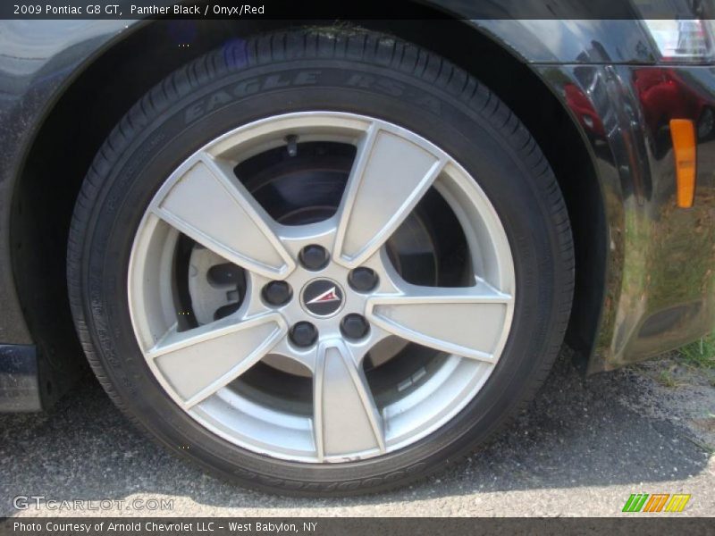 Panther Black / Onyx/Red 2009 Pontiac G8 GT