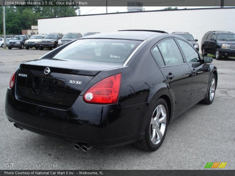 Onyx Black / Black 2004 Nissan Maxima 3.5 SE