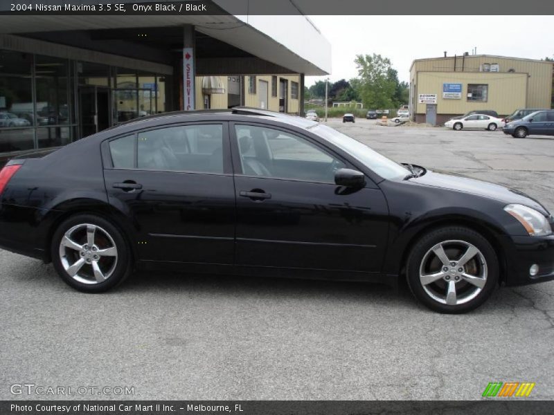 Onyx Black / Black 2004 Nissan Maxima 3.5 SE