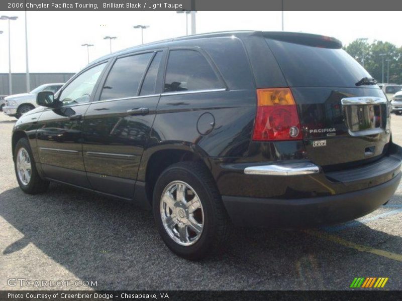 Brilliant Black / Light Taupe 2006 Chrysler Pacifica Touring