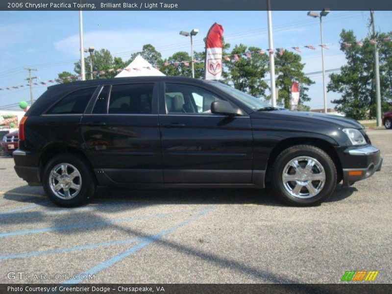 Brilliant Black / Light Taupe 2006 Chrysler Pacifica Touring