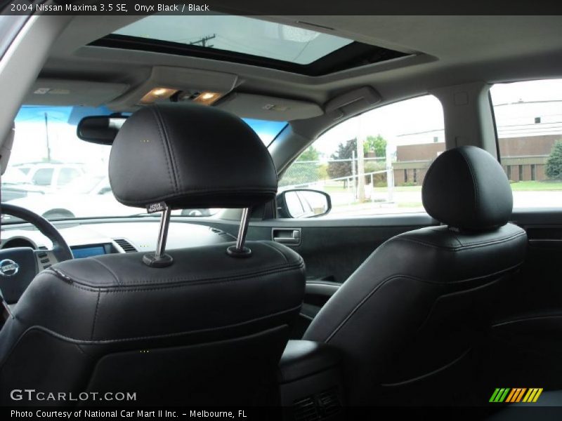 Onyx Black / Black 2004 Nissan Maxima 3.5 SE