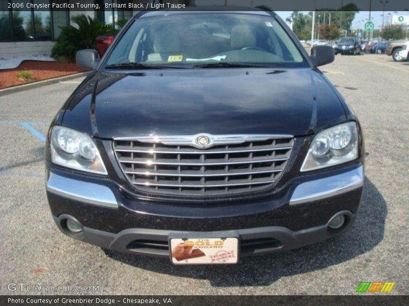Brilliant Black / Light Taupe 2006 Chrysler Pacifica Touring