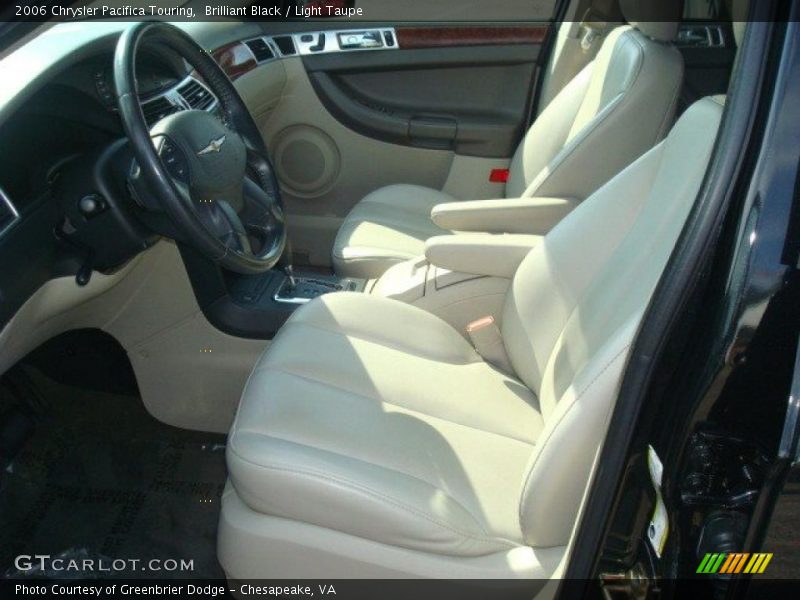 Brilliant Black / Light Taupe 2006 Chrysler Pacifica Touring