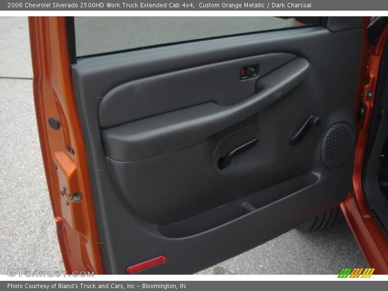 Custom Orange Metallic / Dark Charcoal 2006 Chevrolet Silverado 2500HD Work Truck Extended Cab 4x4
