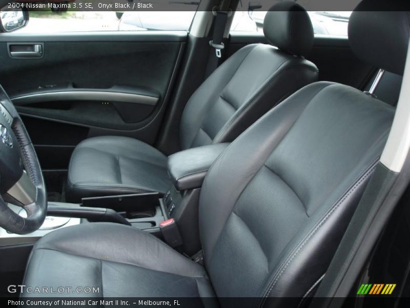 Onyx Black / Black 2004 Nissan Maxima 3.5 SE
