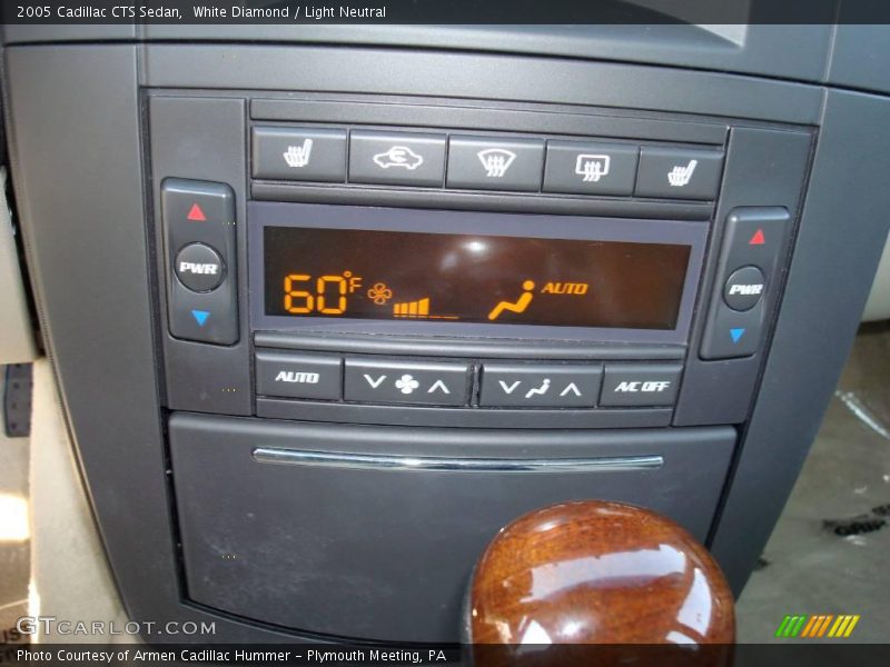 White Diamond / Light Neutral 2005 Cadillac CTS Sedan
