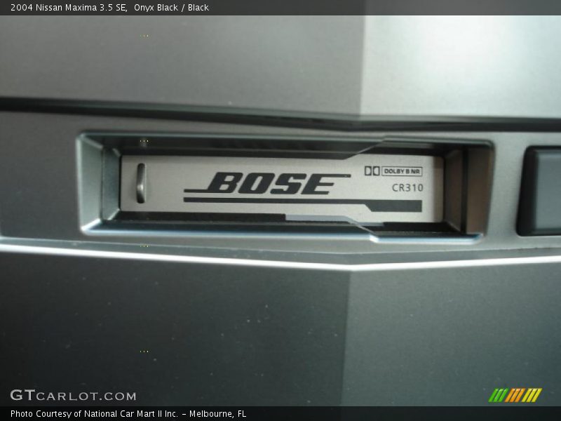 Onyx Black / Black 2004 Nissan Maxima 3.5 SE