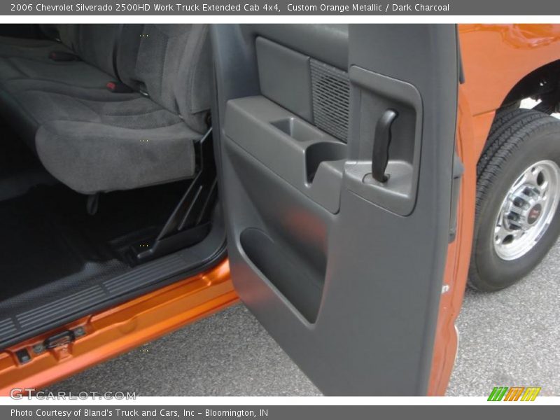 Custom Orange Metallic / Dark Charcoal 2006 Chevrolet Silverado 2500HD Work Truck Extended Cab 4x4