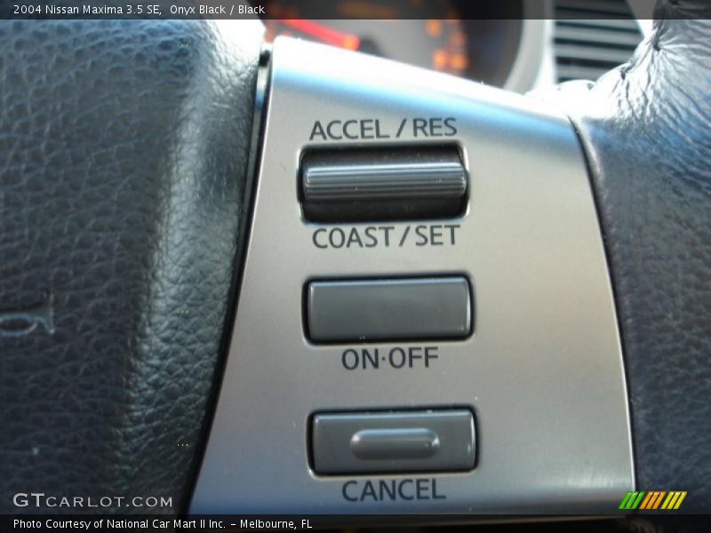 Onyx Black / Black 2004 Nissan Maxima 3.5 SE