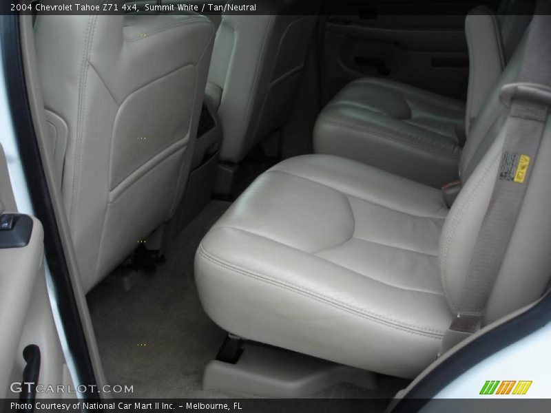 Summit White / Tan/Neutral 2004 Chevrolet Tahoe Z71 4x4