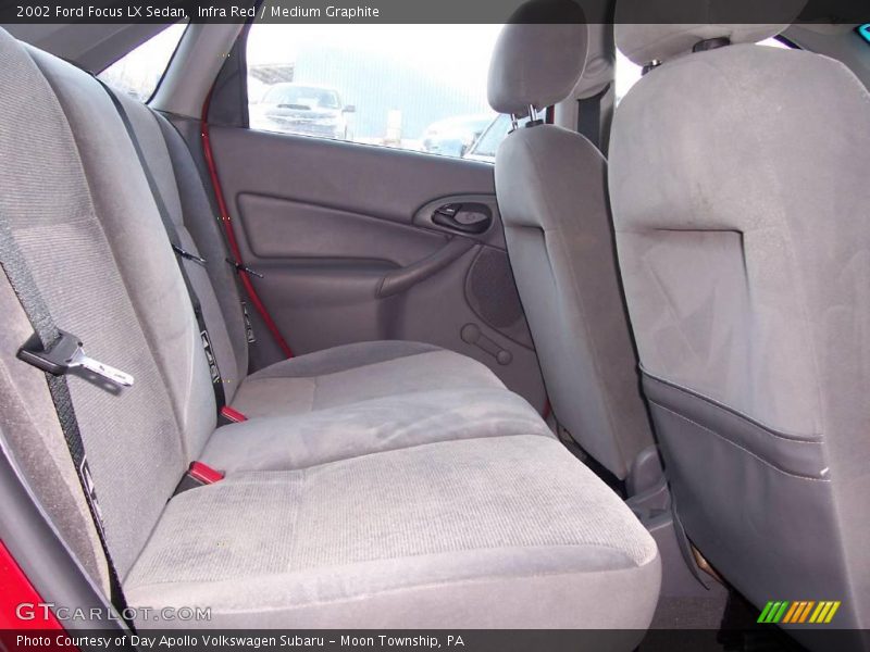 Infra Red / Medium Graphite 2002 Ford Focus LX Sedan