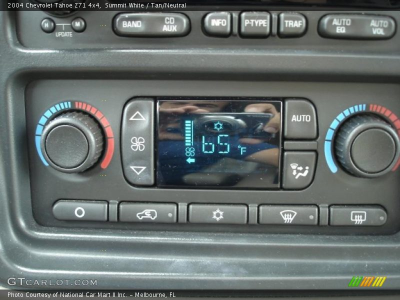 Summit White / Tan/Neutral 2004 Chevrolet Tahoe Z71 4x4