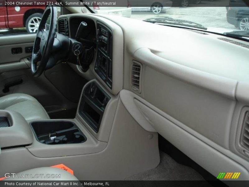 Summit White / Tan/Neutral 2004 Chevrolet Tahoe Z71 4x4