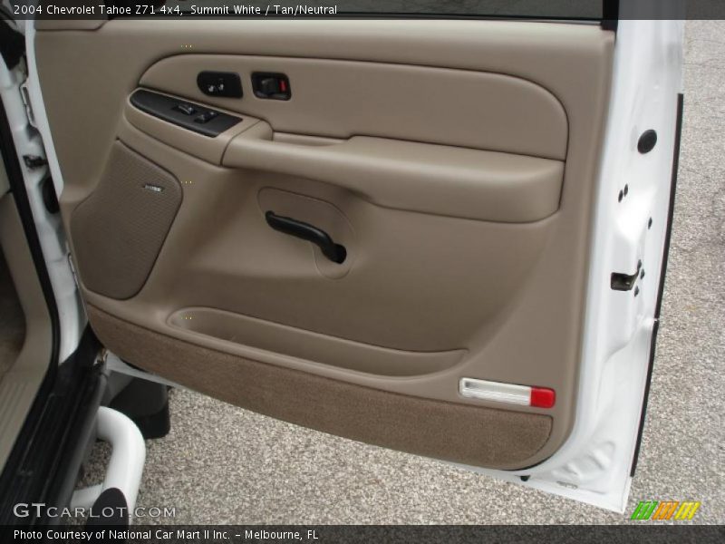 Summit White / Tan/Neutral 2004 Chevrolet Tahoe Z71 4x4