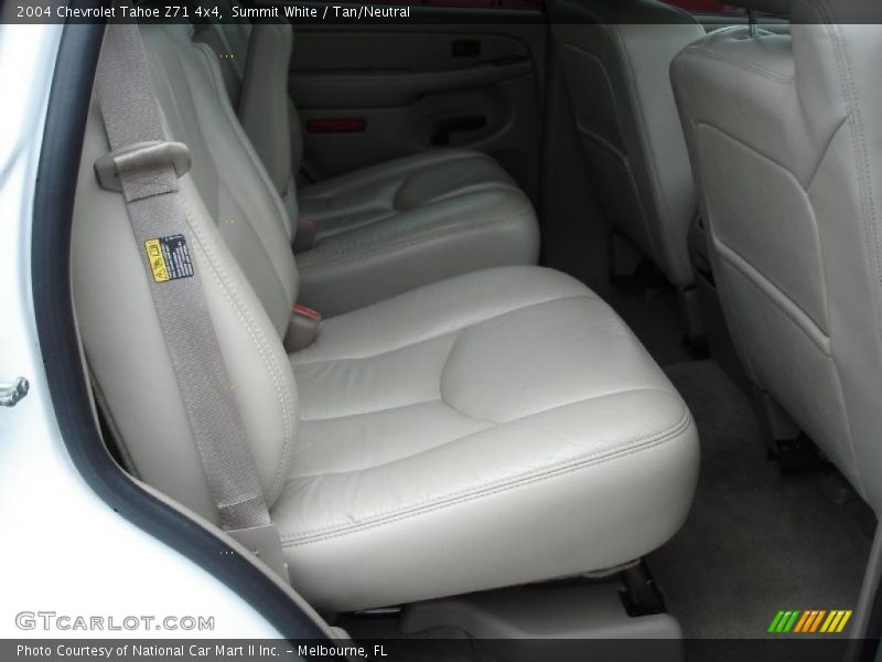 Summit White / Tan/Neutral 2004 Chevrolet Tahoe Z71 4x4