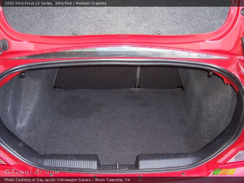 Infra Red / Medium Graphite 2002 Ford Focus LX Sedan