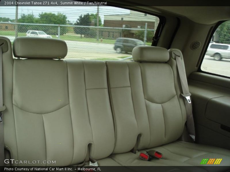 Summit White / Tan/Neutral 2004 Chevrolet Tahoe Z71 4x4