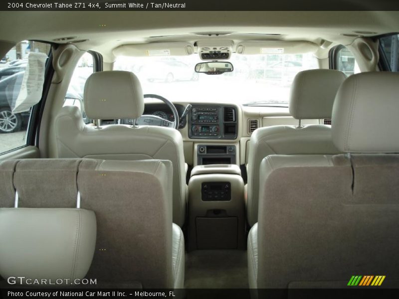Summit White / Tan/Neutral 2004 Chevrolet Tahoe Z71 4x4