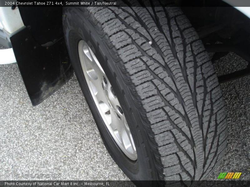 Summit White / Tan/Neutral 2004 Chevrolet Tahoe Z71 4x4