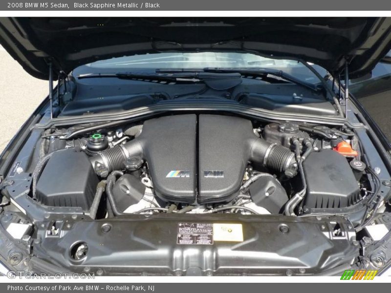 Black Sapphire Metallic / Black 2008 BMW M5 Sedan