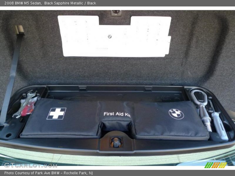 Black Sapphire Metallic / Black 2008 BMW M5 Sedan