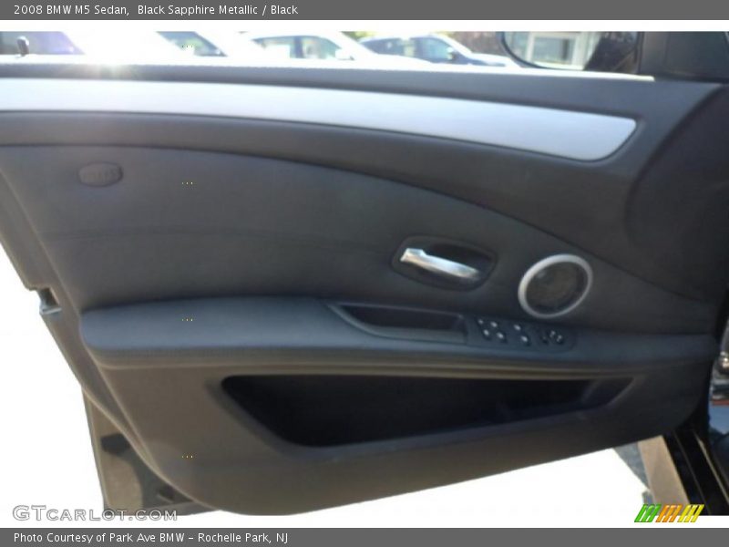 Black Sapphire Metallic / Black 2008 BMW M5 Sedan