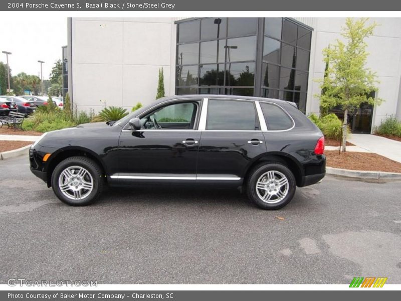 Basalt Black / Stone/Steel Grey 2004 Porsche Cayenne S
