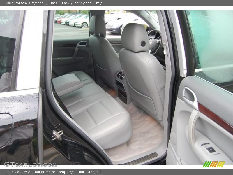 Basalt Black / Stone/Steel Grey 2004 Porsche Cayenne S