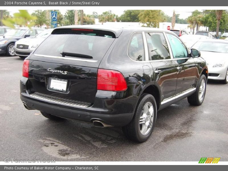 Basalt Black / Stone/Steel Grey 2004 Porsche Cayenne S